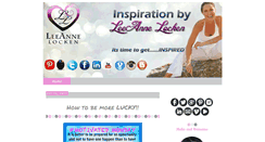 Desktop Screenshot of inspirationbyleeannelocken.com
